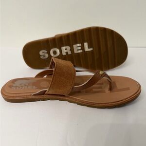 Sorel Women's Thong Flat Sandals Size 7.5